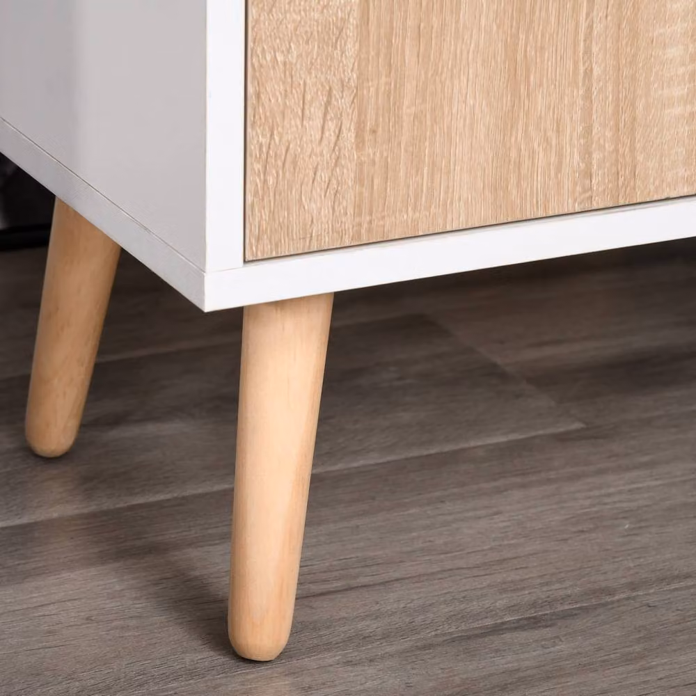 Wyld Haus Surinam Natural Wood Effect Sideboard with 3 Drawers and 3 Cupboards, W/D/H: 152 x 40 x 72 cm – 4