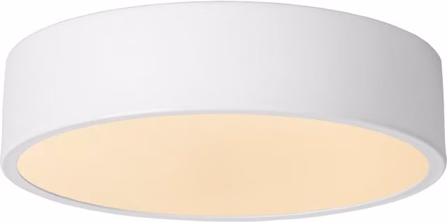Lucide UNAR Dimmable LED Flush Ceiling Light, White