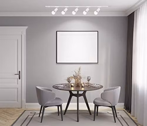 Netlighting Marvi Modern 5-Light Ceiling Spotlight Bar E27 in White – 2
