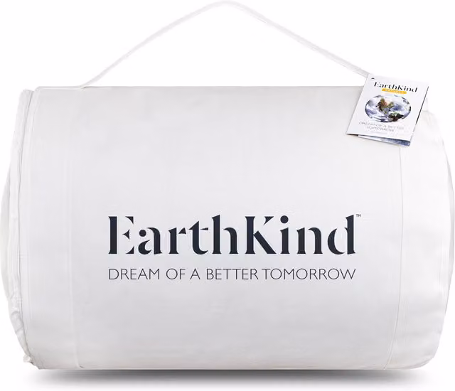 Earthkind White Feather and Down Breathable Duvet, Tog 10.5