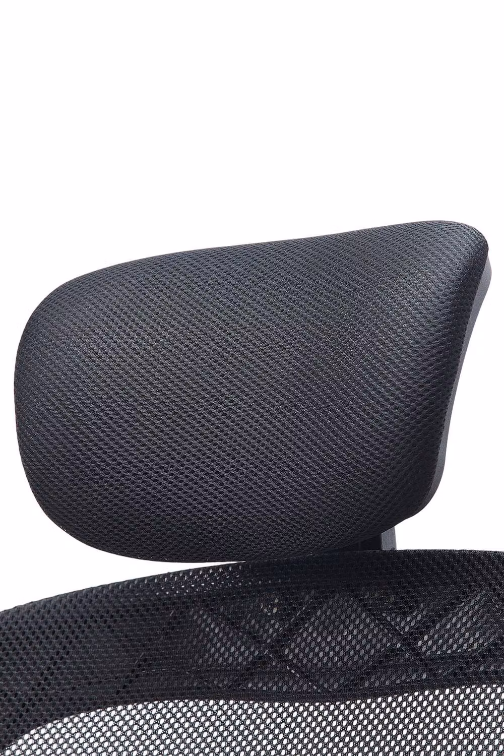 Garden Sanctuary Ergonomic Black Fabric Office Chair with Headrest and Armrests – 7
