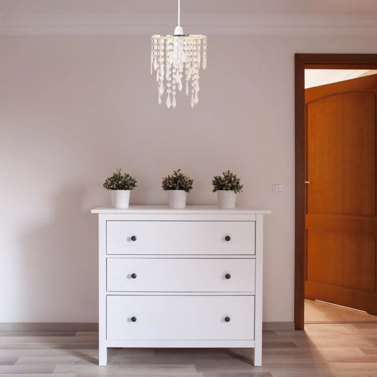 First Choice Lighting Gold and Amber Jewels Crystal Light Shade – 3