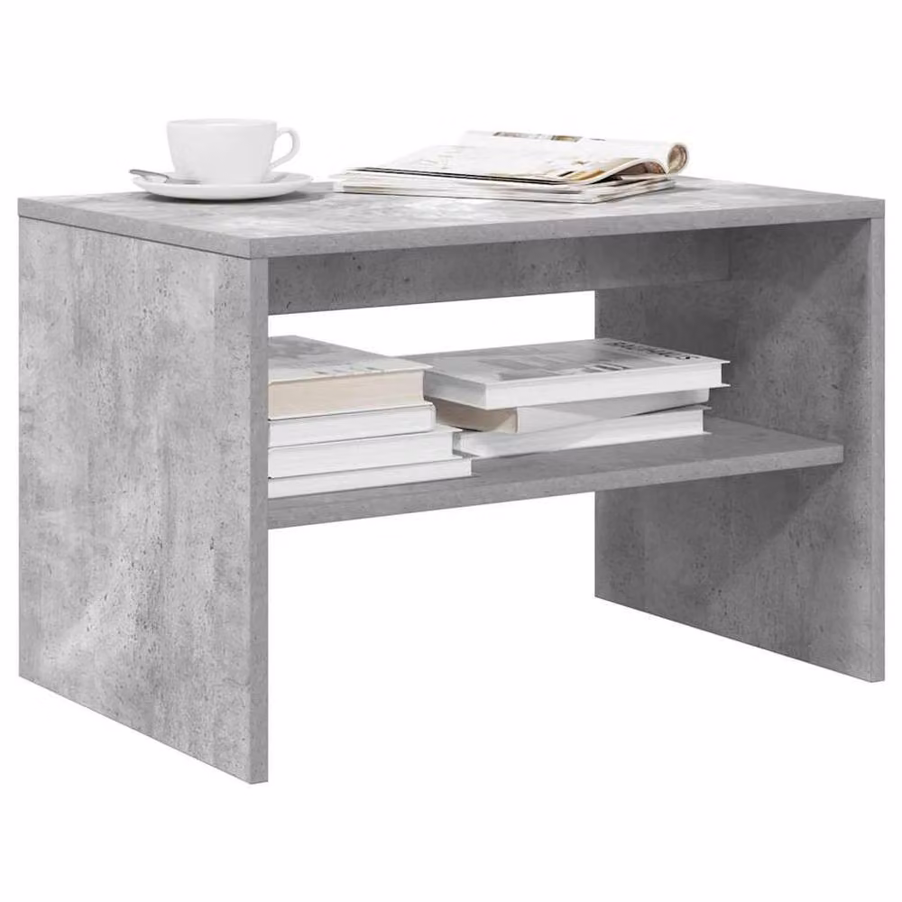 Berkfield Home TV Cabinet in Concrete Grey, Made from MDF, W/D/H: 60 x 40 x 40 cm – 2