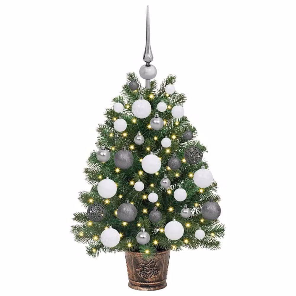 Berkfield Home Green Artificial Tabletop Christmas Tree with 150 LEDs, Height: 65 cm – 3