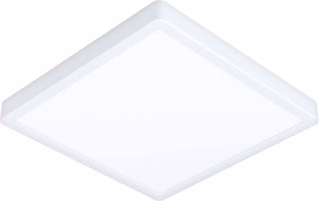 Loops Design White Square LED Ceiling Light
