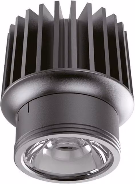 Ideal Lux Dynamic LED Recessed Downlight, Black, Diameter: 5.2 cm