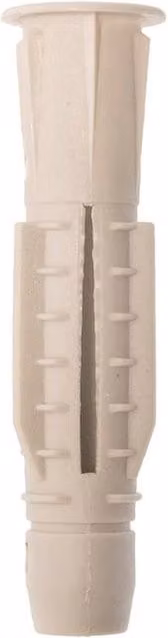 JCP Construction Products Universal Nylon Plugs, Beige, 50 Pack, 10 x 60 mm