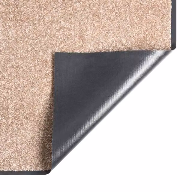 Berkfield Home Traffic Non-Slip Doormat, Beige, W: 80 cm, D: 120 cm – 1