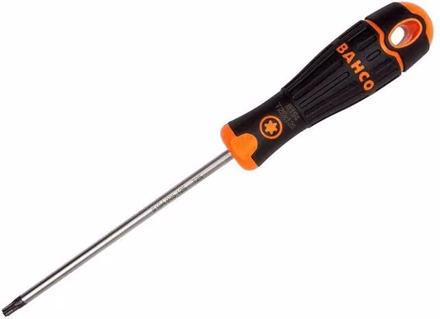 Bahco Black Torx Tip Tx15 Manual Screwdriver