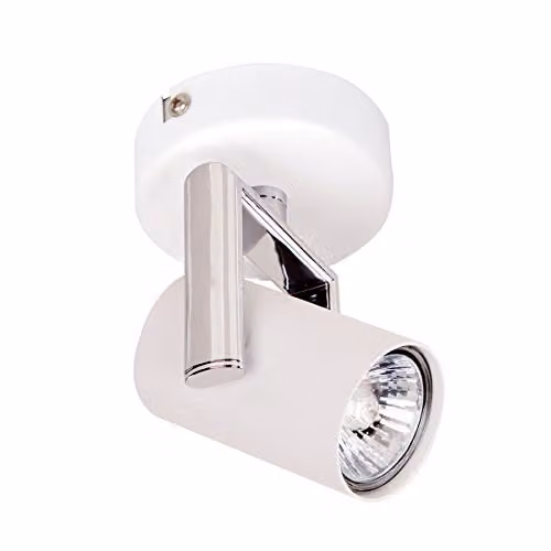 Italux Modern White LED Surface Mounted Cylinder Spotlight with GU10 Base