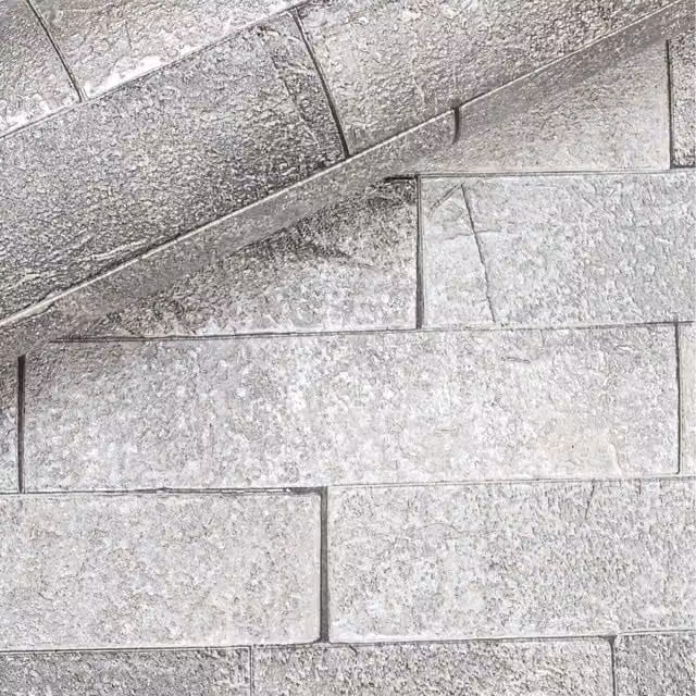 Arthouse Graphite Grey Geometric Industrial Style Heavyweight Vinyl Wallpaper