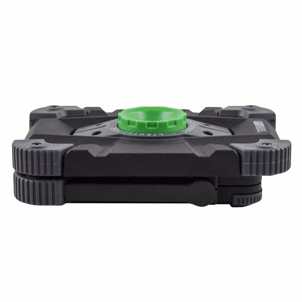 Lighthouse Heavy-Duty Rechargeable LED Work Light 2000 Lumens in Black – 2