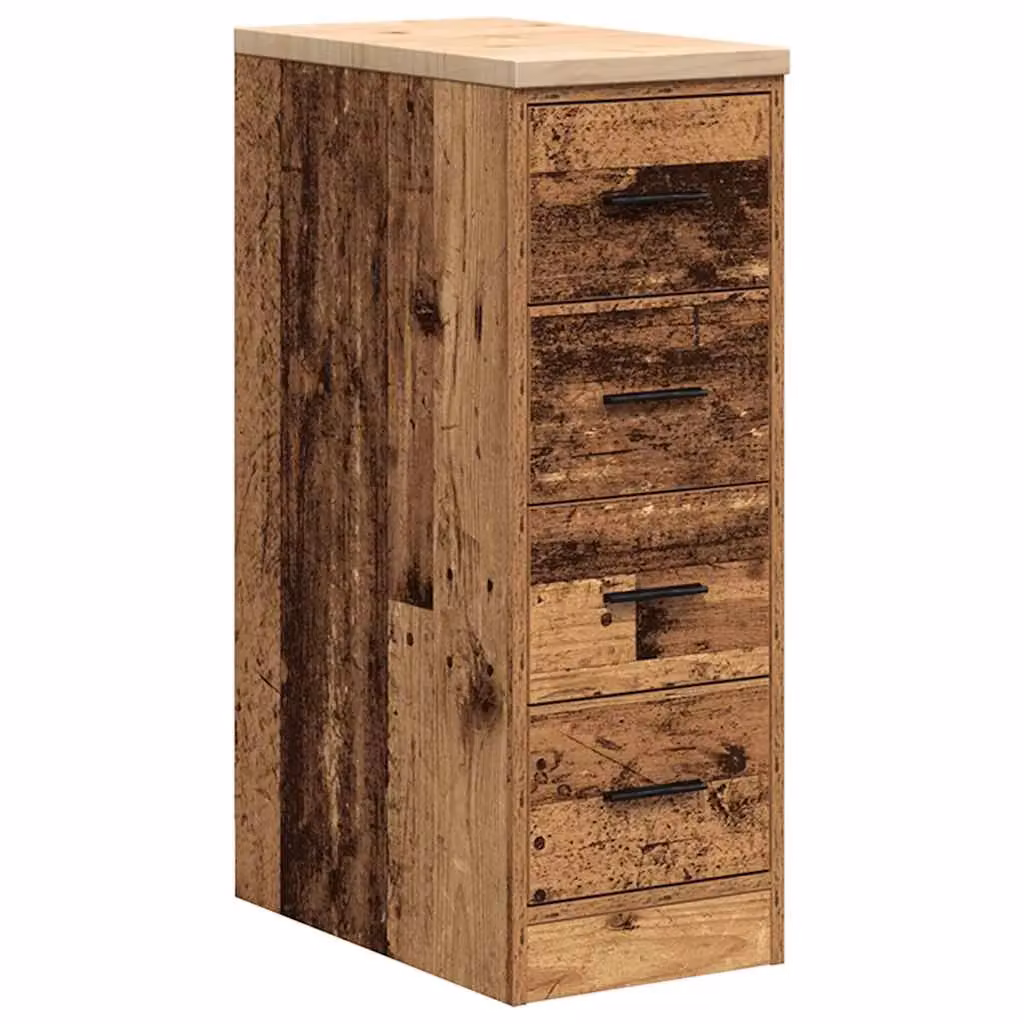Berkfield Home Garage Storage Cabinet in Brown Solid Pine Wood, W/D/H: 30 x 51 x 85 cm – 2
