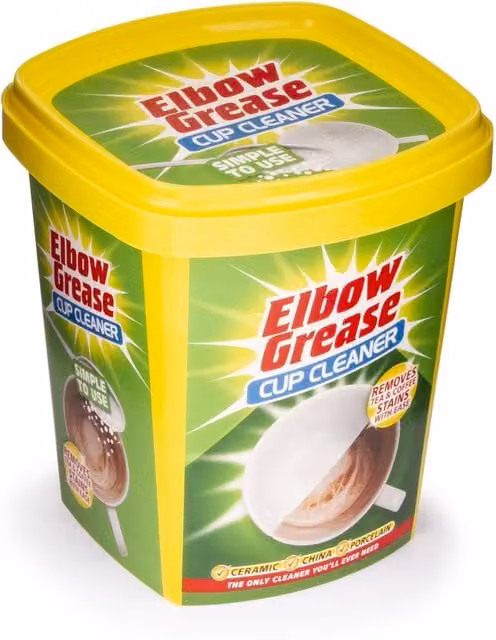 Elbow Grease Cup and Teapot Stain Remover, 350g, White