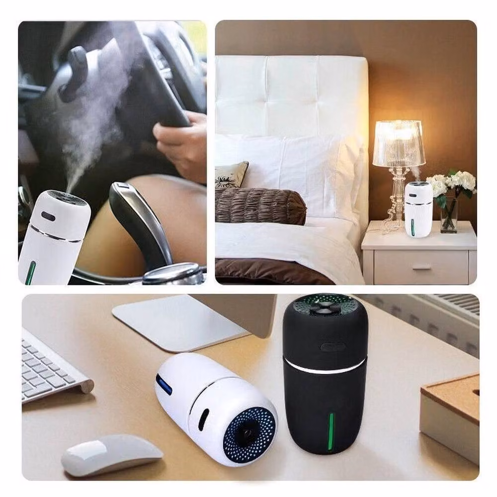 FLAVORA Black LED Aroma Diffuser and Humidifier – 3