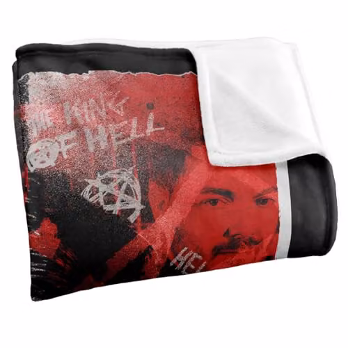 LOGOVISION Supernatural Dean Winchester Demon Silky Touch Super Soft Fleece Throw Blanket, Multicolour, W: 152 cm, D: 127 cm – 2