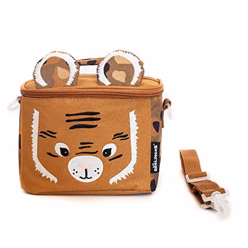 Deglingos Speculos Tiger Lunch Bag in Orange – 2