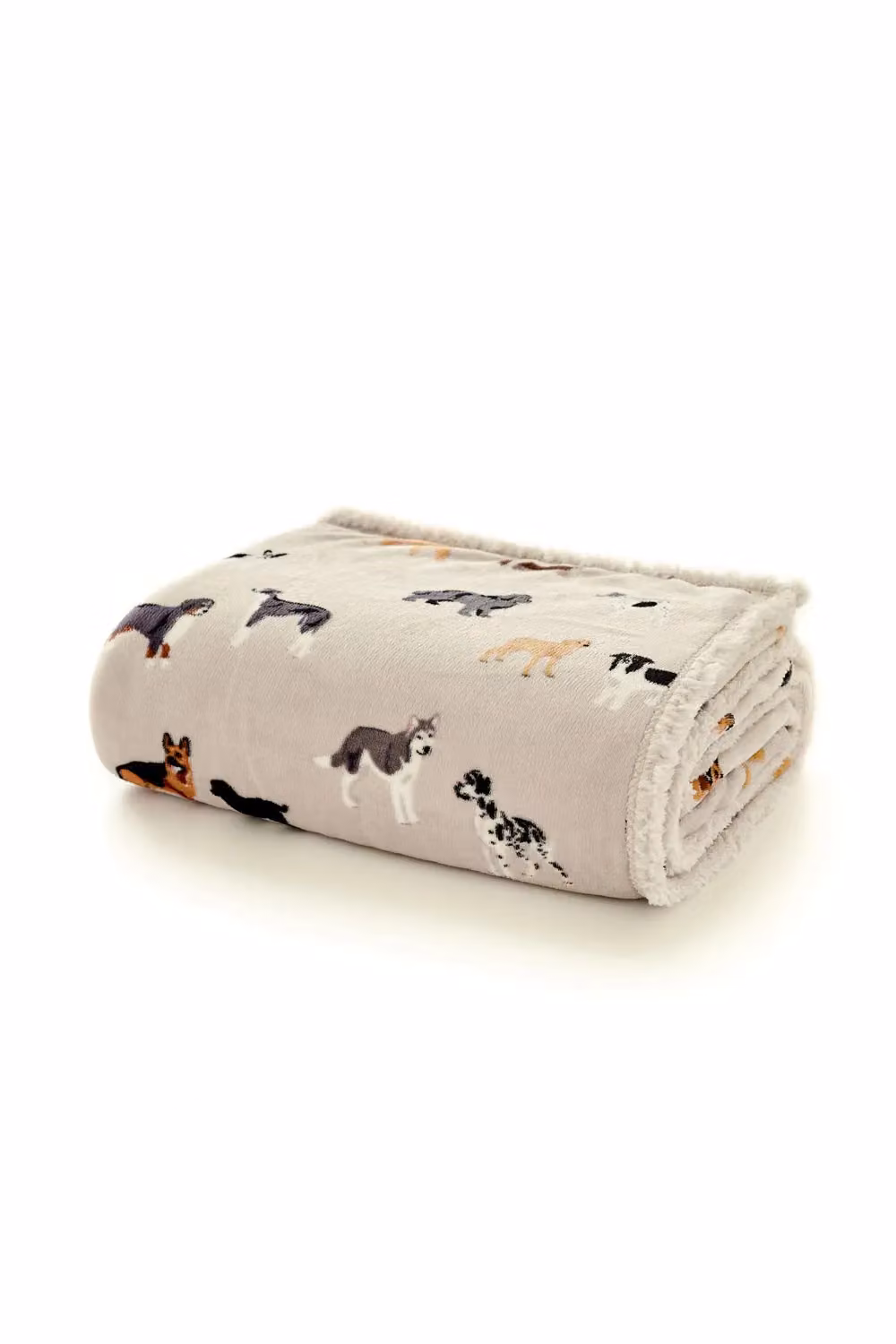 Deyongs Luxury Soft Fleece Sherpa Dog Throw in Beige, W: 140 cm, L: 180 cm – 2