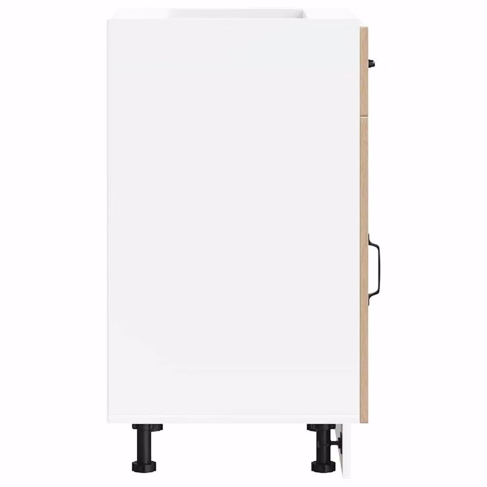 Berkfield Home Kalmar Kitchen Base Cabinet in Sonoma Oak Brown – 2