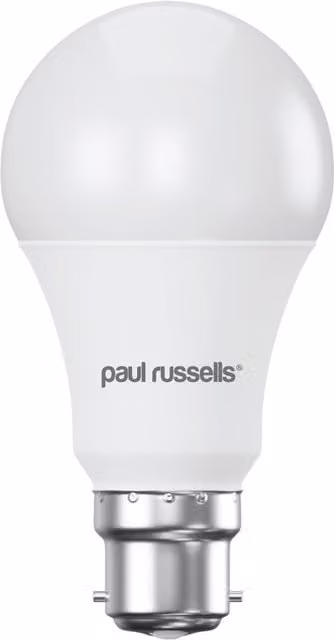 Paul Russells 13W LED Globe B22 Warm White Bulb, White
