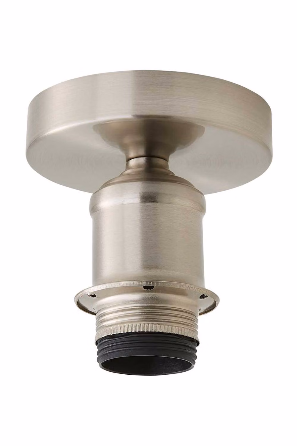 ValueLights Shaw Flush Ceiling Light Fitting in Silver Chrome – 4
