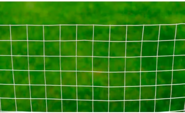Berkfield Home Modern Chicken Wire Fence, Galvanised Steel, Silver, 10 x 1 m