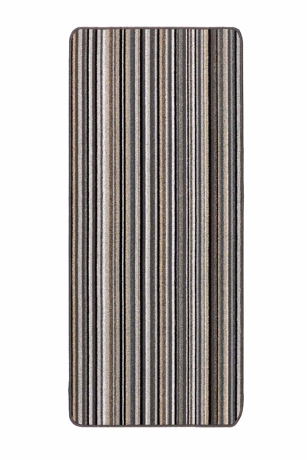 My Mat Candy Multi Mono Stripe Multicolour Striped Rectangular Mat W: 67 cm, L: 200 cm – 2