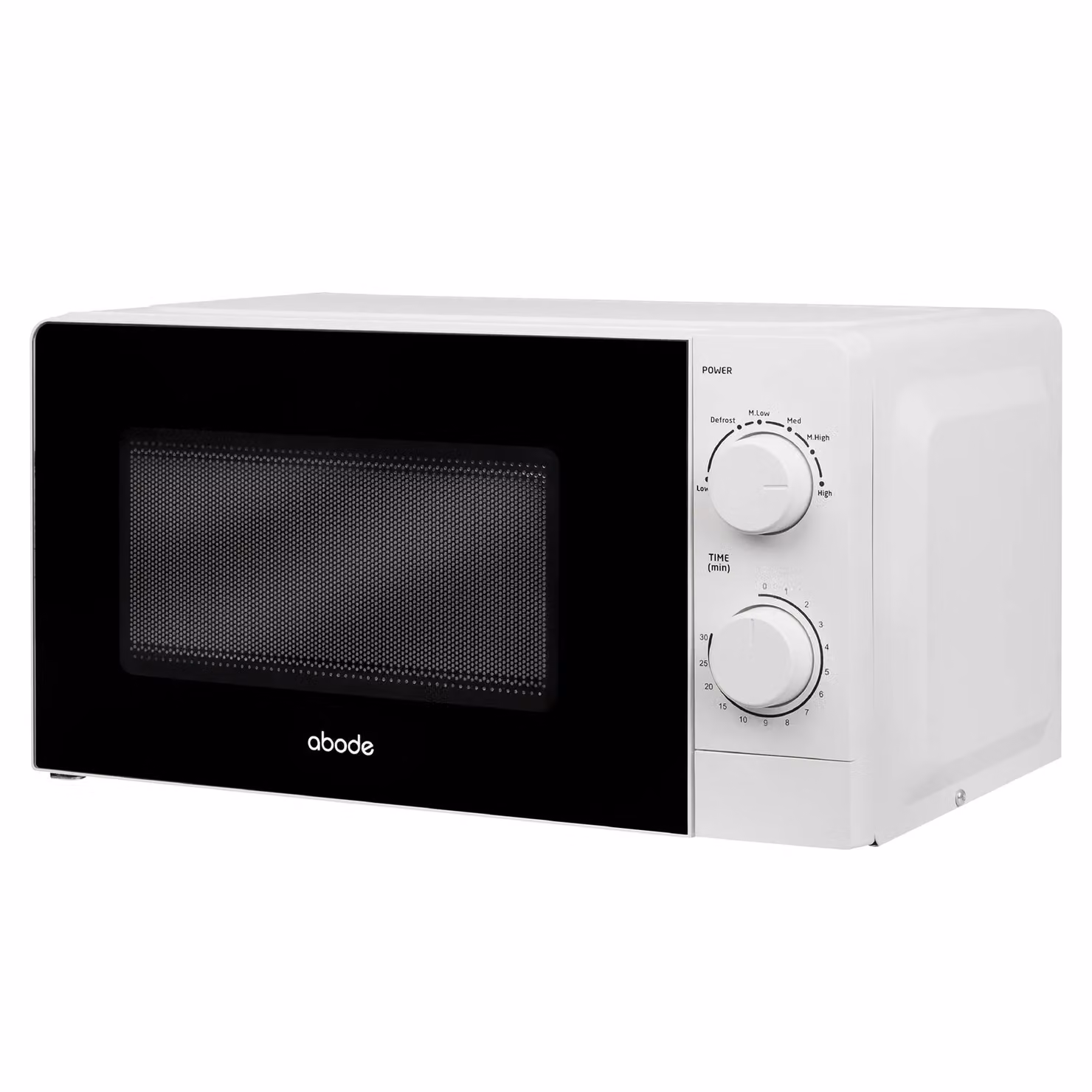 Abode AMM2005B 20 Litre 700W Manual Solo Microwave in White – 6