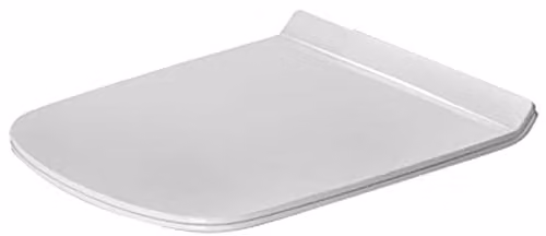 Duravit DuraStyle Urea Thermoset Toilet Seat and Lid in White, Elongated Version (48.9 cm)
