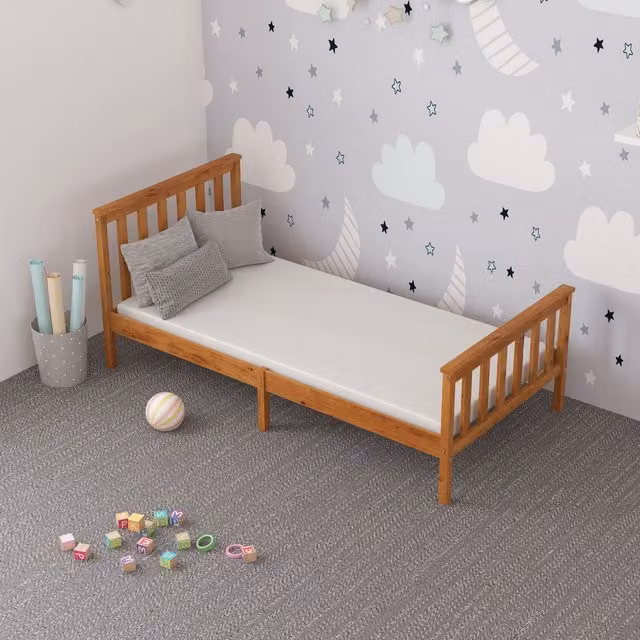 Aspire Kids Eco Comfort Foam Mattress in White, Small Double, W/D/H: 120 x 200 cm