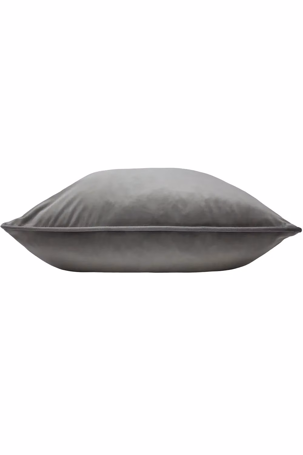 Evans Lichfield Opulence Silver Grey Velvet Square Cushion, W/D/H: 55 x 55 x 55 cm – 2