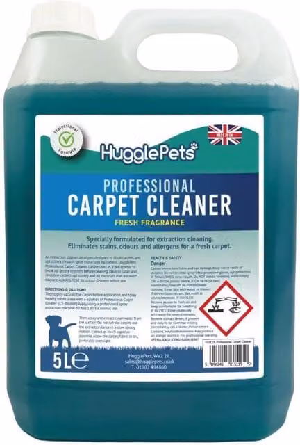 HugglePets Professional Carpet Cleaner in Blue and Green