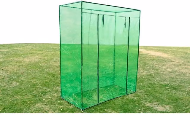 Berkfield Home Green Freestanding Greenhouse with Steel Frame and Transparent PVC Cover