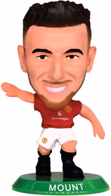 Manchester United FC Mason Mount SoccerStarz Collectable Figurine - Red/Yellow