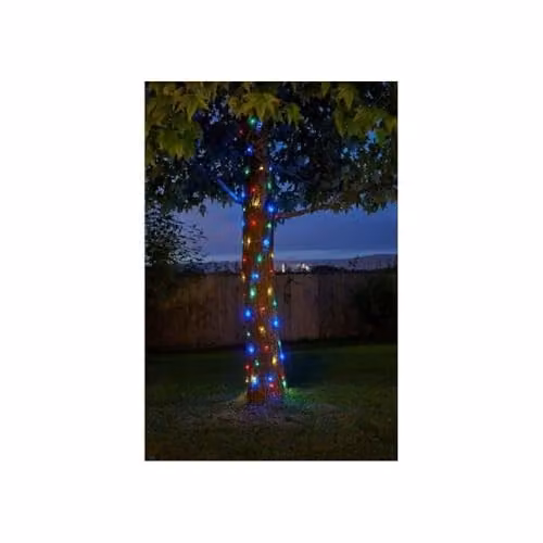 Smart Garden Products Solar Powered Multi-Coloured LED Firefly String Lights