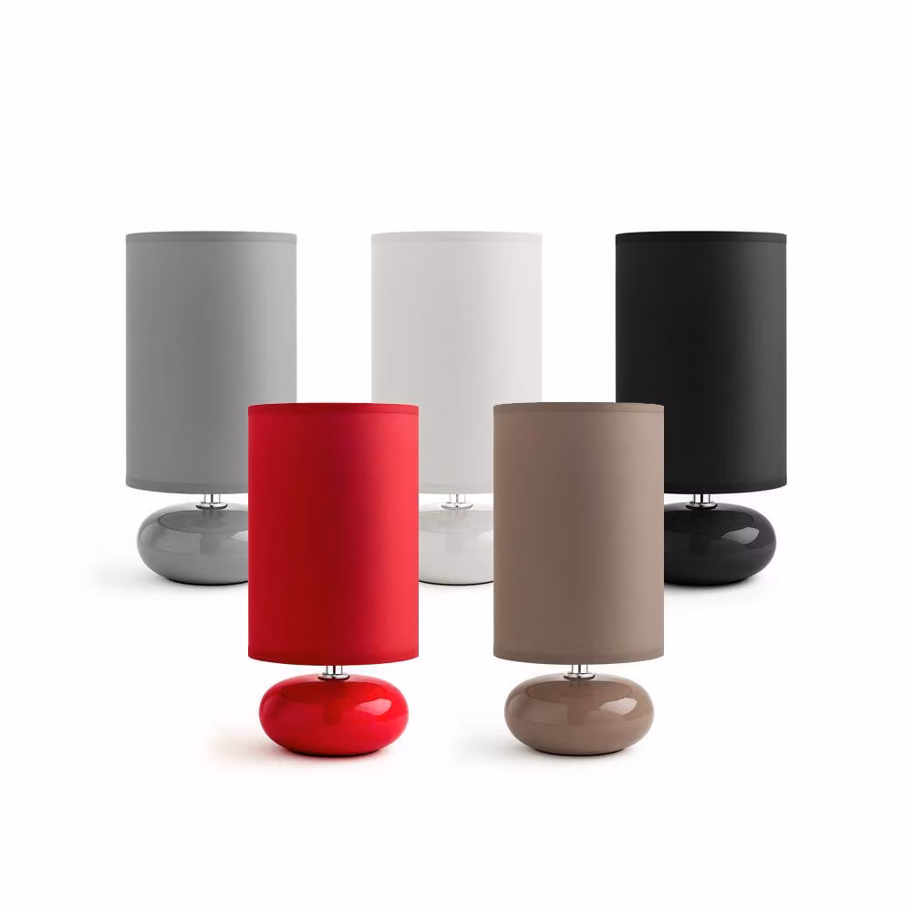 Voltico Pebble Table Lamp in Black – 4