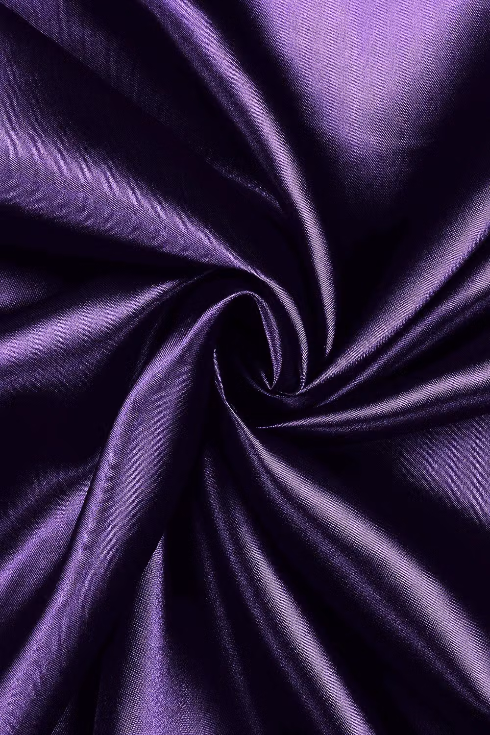 Neel Blue Set of 25 Satin Chair Sashes in Purple for Wedding and Party Decoration, W: 17.78 cm, L: 274.32 cm – 2