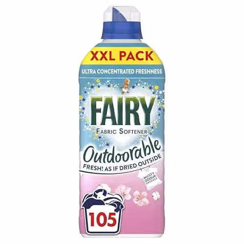 Fairy Outdoorable Ultra Concentrated Fabric Softener Cherry Blossom and Nordic Cotton 1.47 l – 2