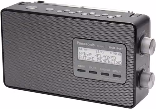 Panasonic Portable DAB+ and FM Digital Radio in Black and Silver with 3.5 mm Jack – 2