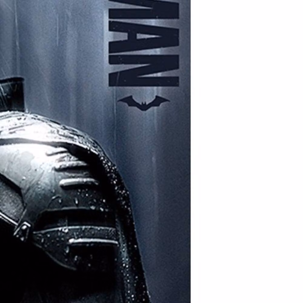 Batman Downpour Paper Poster in Black – 2