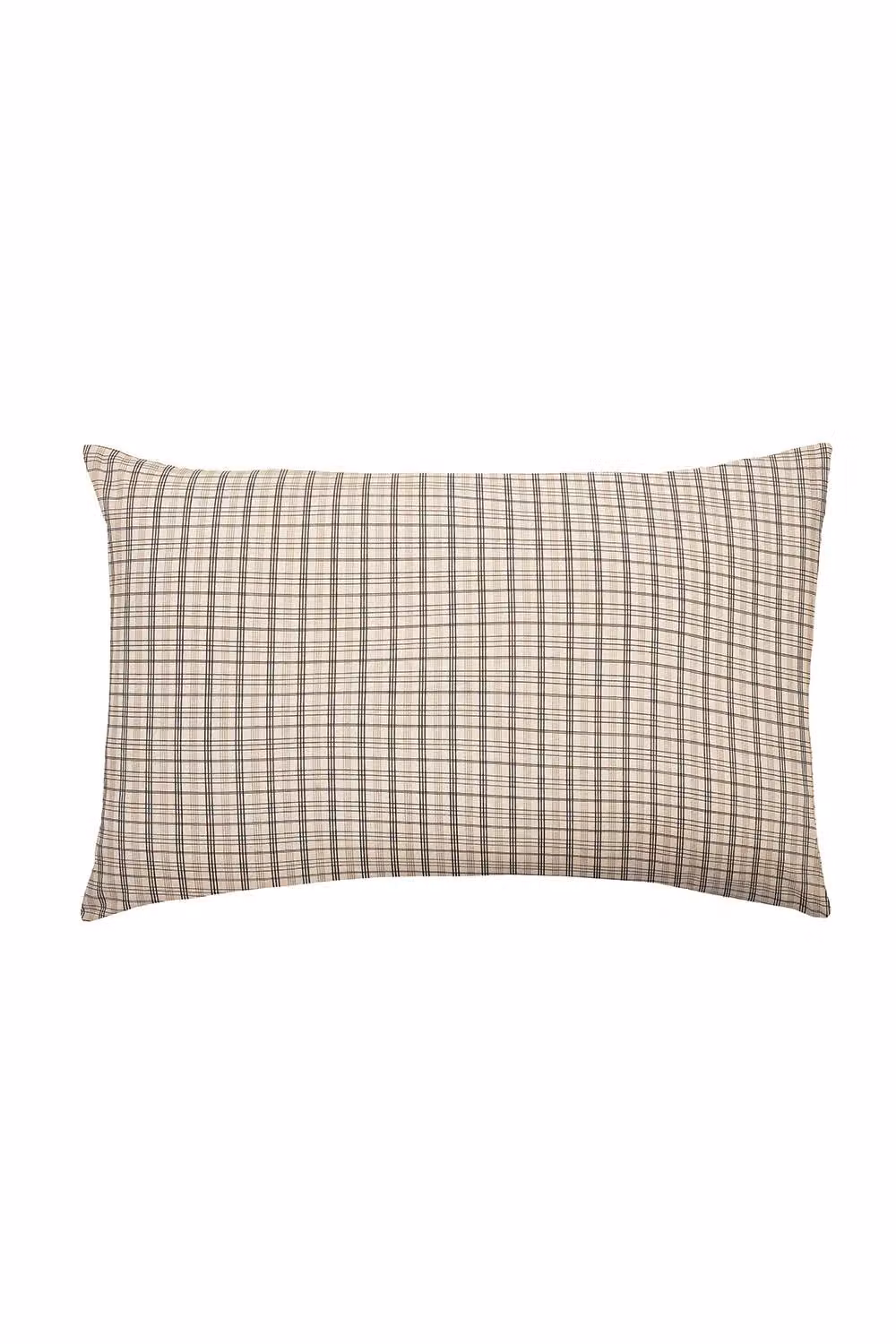 Helena Springfield Tranquil Check Reversible Single Duvet Cover and Pillowcase Set in Brown – 3
