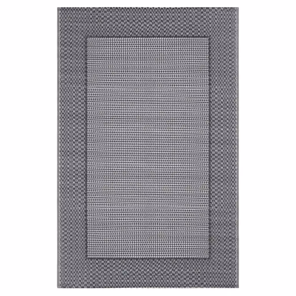 Berkfield Home Grey Outdoor Polypropylene Carpet, W/D: 120 x 180 cm – 2