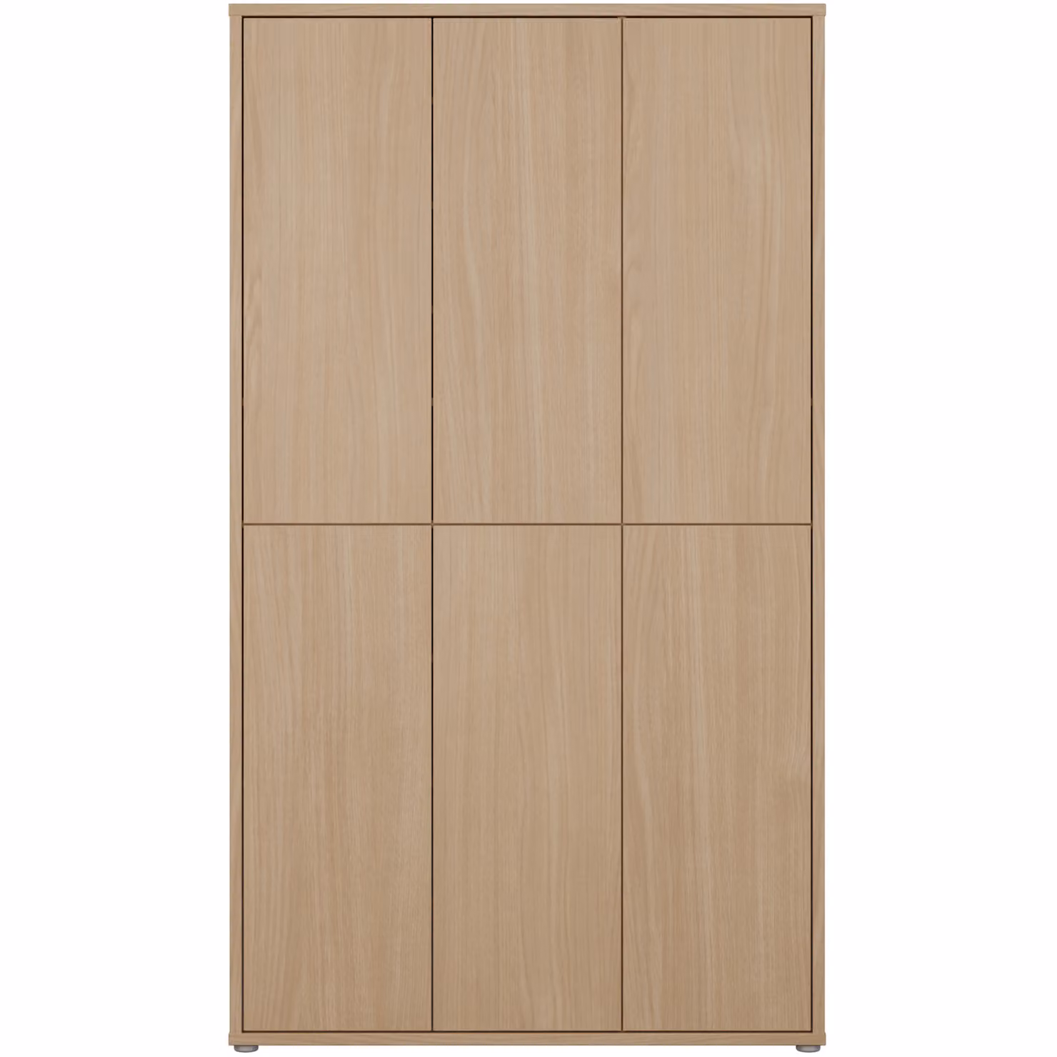 Elegancia Oak Alice Springs Shoe Cabinet with 6 Push-Open Doors in Artisan Oak Brown – 2