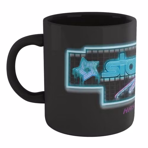 Zavvi Stranger Things Starcourt Mall Ceramic Mug, Black