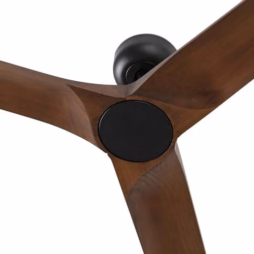 Netlighting Heywalnut Large 3 Blade Ceiling Fan in Matt Black with Tuya Smart System – 2