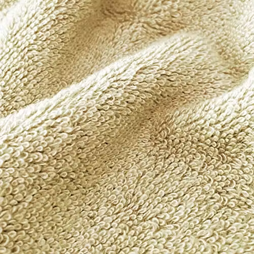 Allure Bath Fashions Pack of 2 Bamboo and Cotton Face Cloths, Sand, W/D/H: 30 x 30 x 30 cm – 2