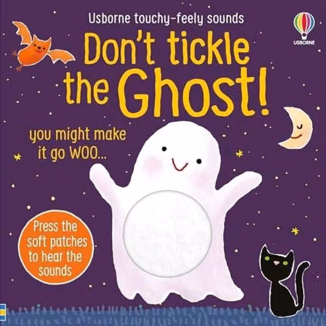 Don't Tickle the Ghost Board Book by Sam Taplin, Multicolour