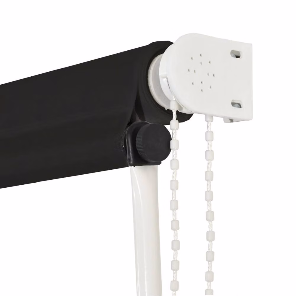 Berkfield Home Manual Retractable Awning in Anthracite Black, W: 100 cm, H: 150 cm – 4