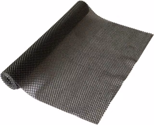 D-C-Fix Premium Anti Slip Black Shelf and Drawer Liners, W: 50 cm x L: 150 cm