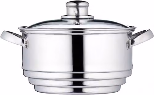 KitchenCraft Stainless Steel Universal Steamer in Silver